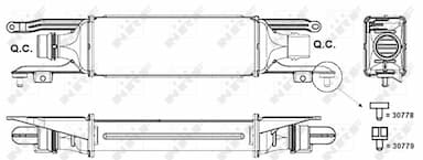 Starpdzesētājs NRF 30778 5