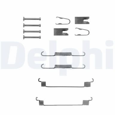 Piederumu komplekts, Bremžu loki DELPHI LY1287 1