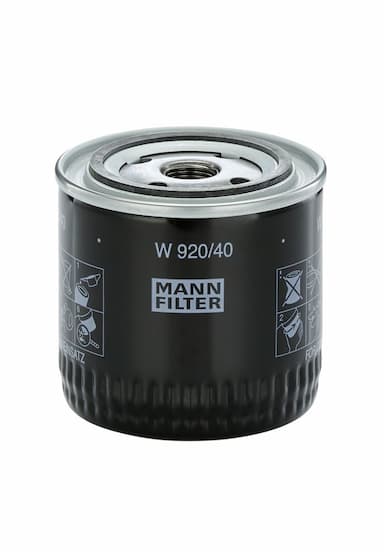 Filtrs, Hidropacēlāja sistēma MANN-FILTER W 920/40 1