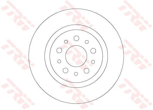 Bremžu diski TRW DF6714 1