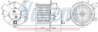 Salona ventilators NISSENS 87483 5