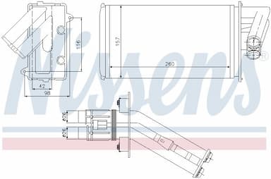 Siltummainis, Salona apsilde NISSENS 73368 8