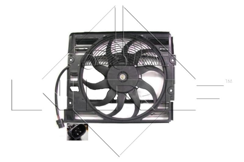 Ventilators, Motora dzesēšanas sistēma NRF 47214 1