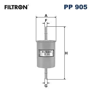 Degvielas filtrs FILTRON PP 905 1