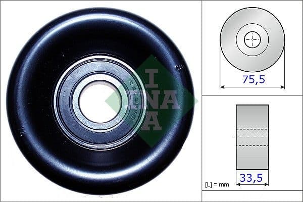 Spriegotājrullītis, Ķīļrievu siksna Schaeffler INA 531 0827 10 1