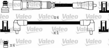 Augstsprieguma vadu komplekts VALEO 346333 1