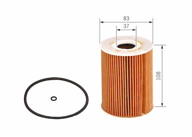 Eļļas filtrs BOSCH F 026 407 076 5