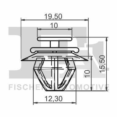 Moldings/aizsarguzlika FA1 21-40021.10 2