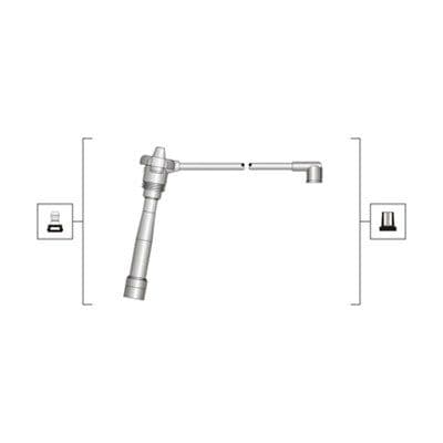 Augstsprieguma vadu komplekts MAGNETI MARELLI 941319170039 1