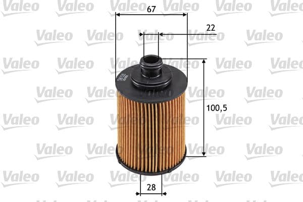 Eļļas filtrs VALEO 586530 1