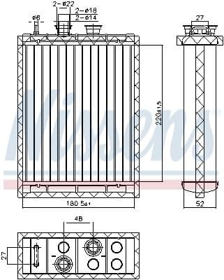 Siltummainis, Salona apsilde NISSENS 707220 6