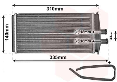 Siltummainis, Salona apsilde VAN WEZEL 76006016 1