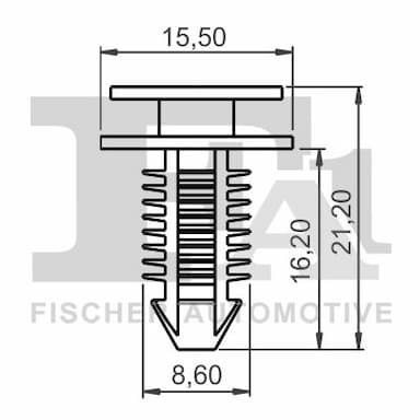 Moldings/aizsarguzlika FA1 33-10036.5 2