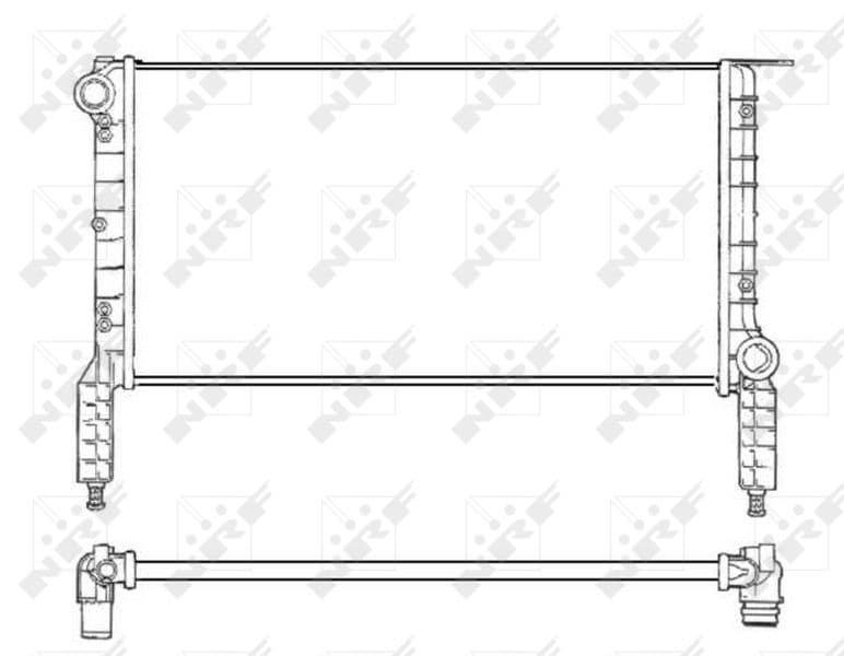 Radiators, Motora dzesēšanas sistēma NRF 53232 1