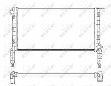 Radiators, Motora dzesēšanas sistēma NRF 53232 1