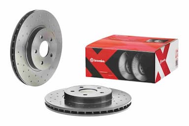 Bremžu diski BREMBO 09.8665.1X 2