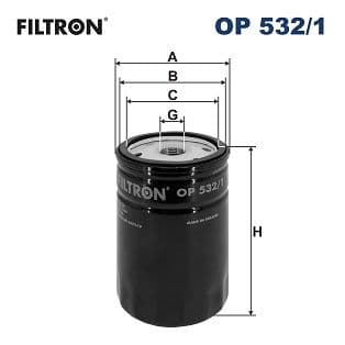 Eļļas filtrs FILTRON OP 532/1 1