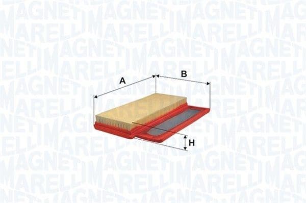 Gaisa filtrs MAGNETI MARELLI 153071760528 1