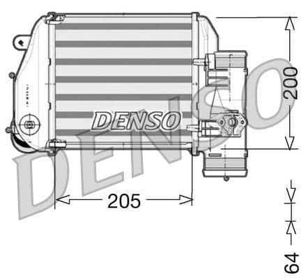 Starpdzesētājs DENSO DIT02024 1