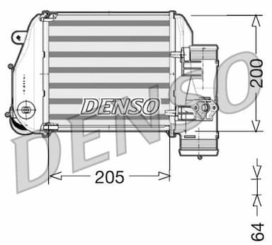 Starpdzesētājs DENSO DIT02024 1