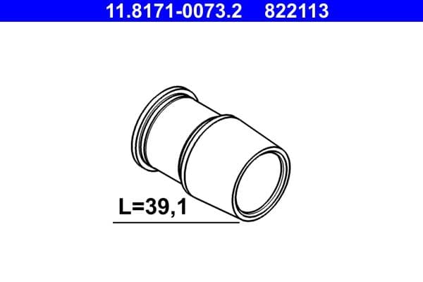 Virzītājčaula, Bremžu suports ATE 11.8171-0073.2 1