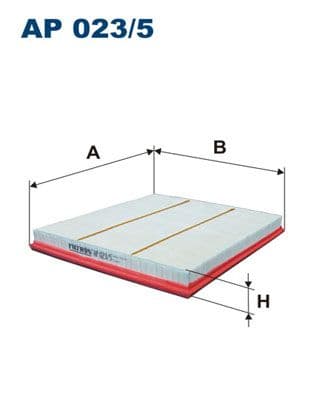 Gaisa filtrs FILTRON AP 023/5 1