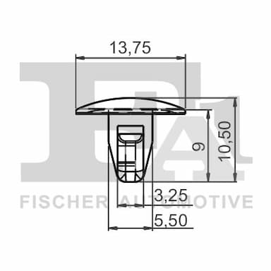 Moldings/aizsarguzlika FA1 33-10010.25 2