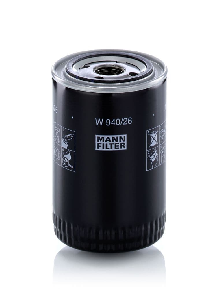 Eļļas filtrs MANN-FILTER W 940/26 1