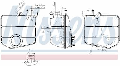 Kompensācijas tvertne, Dzesēšanas šķidrums NISSENS 996143 5