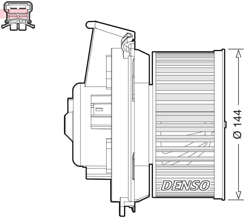 Salona ventilators DENSO DEA21013 1