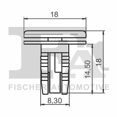 Moldings/aizsarguzlika FA1 22-30001.5 2