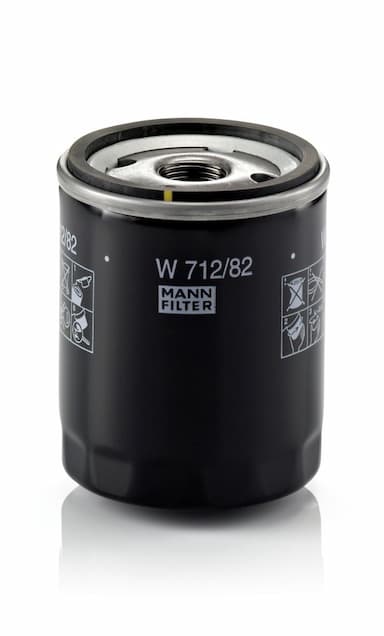 Eļļas filtrs MANN-FILTER W 712/82 1