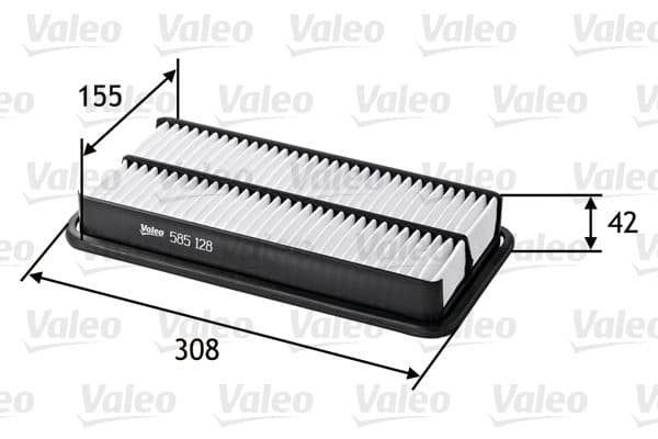 Gaisa filtrs VALEO 585128 1