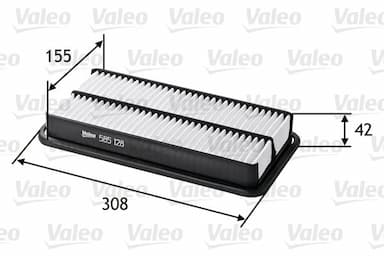 Gaisa filtrs VALEO 585128 1