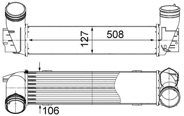 Starpdzesētājs MAHLE CI 490 000S 1