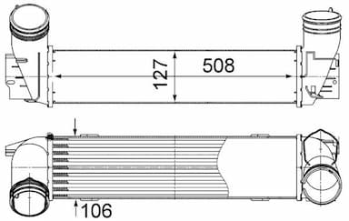 Starpdzesētājs MAHLE CI 490 000S 1