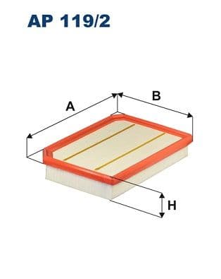 Gaisa filtrs FILTRON AP 119/2 1