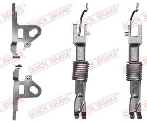 Regulatora komplekts, Trumuļu bremzes QUICK BRAKE 108 53 011 1