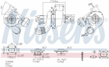 Kompresors, Turbopūte NISSENS 93522 6