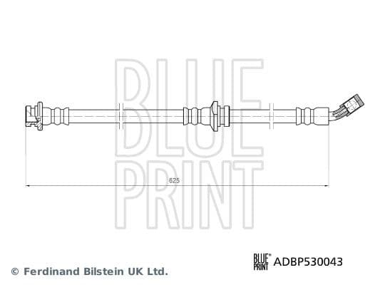 Bremžu šļūtene BLUE PRINT ADBP530043 1