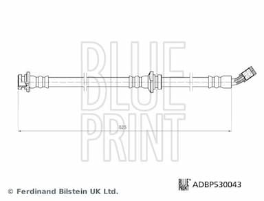 Bremžu šļūtene BLUE PRINT ADBP530043 1