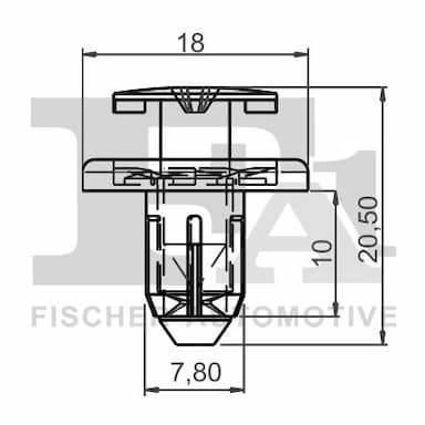 Moldings/aizsarguzlika FA1 72-30005.25 2