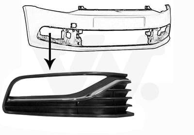 Ventilatora reste, Bampers VAN WEZEL 5814594 1