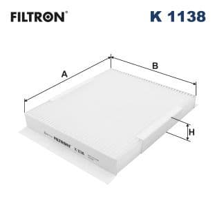 Filtrs, Salona telpas gaiss FILTRON K 1138 1