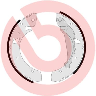 Bremžu loku komplekts BREMBO S 83 507 1