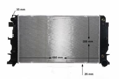 Radiators, Motora dzesēšanas sistēma MAHLE CR 12 000S 11