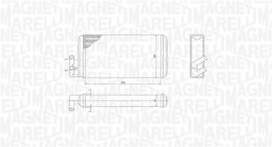 Siltummainis, Salona apsilde MAGNETI MARELLI 350218403000 2