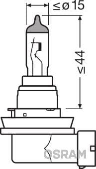 Kvēlspuldze ams-OSRAM 64212NL-HCB 3