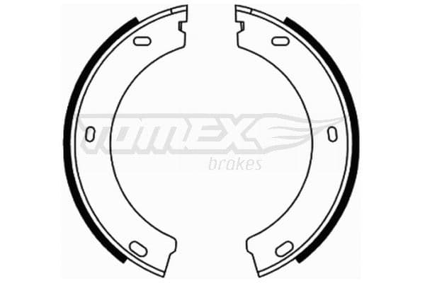 Bremžu loku komplekts TOMEX Brakes TX 21-73 1