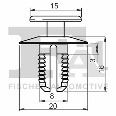 Moldings/aizsarguzlika FA1 10-20002.10 2